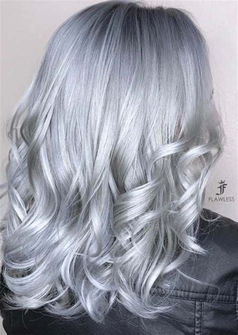 Silver Hair Trend Cool Grey Hair Colors Tips For Going Gray Innstyled Com