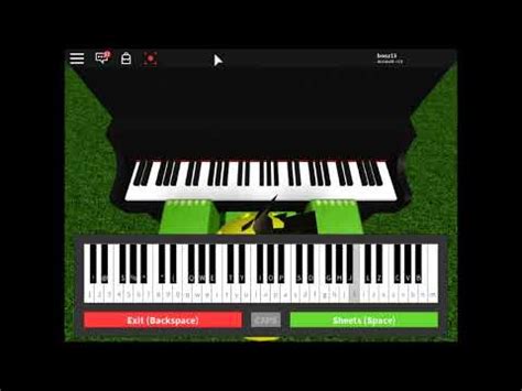 roblox piano  sheets  desc youtube