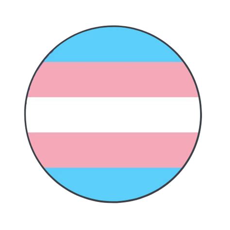 Transgender Flag Button Grand Rapids Trans Foundation