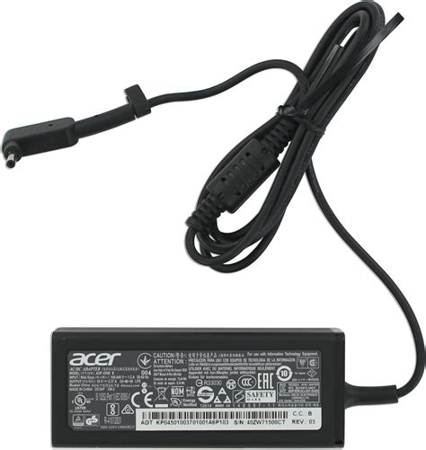 Acer Laptop Ac Adapter 45w Zwart Kp0450h001 Eenvoudig Bij
