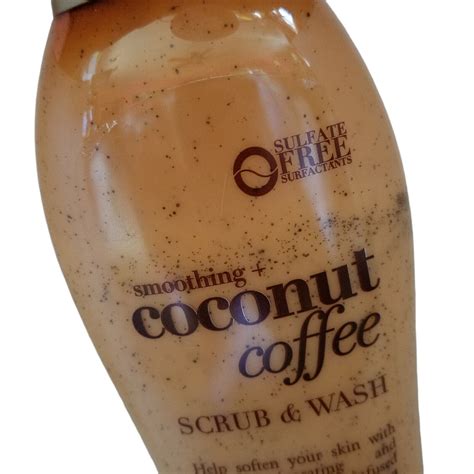 Ogx Smoothing Coconut Coffee Body Scrub And Wash 195 Fl Oz New Bottle Not Full Ebay