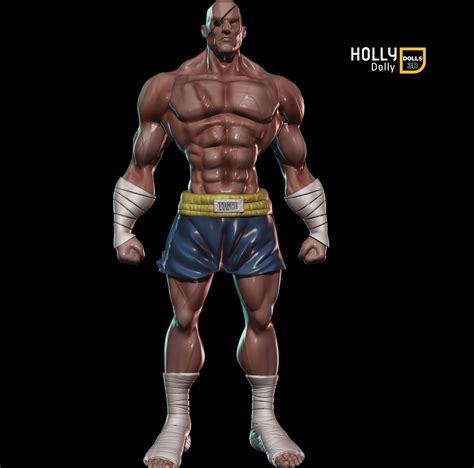 Street Fighter Characters Sagat