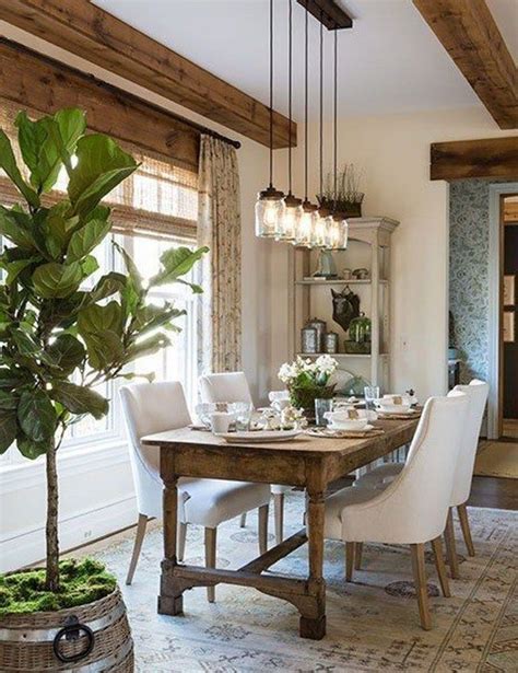 70 Adorable Farmhouse Dining Room Ideas Simply And Timeless Modern