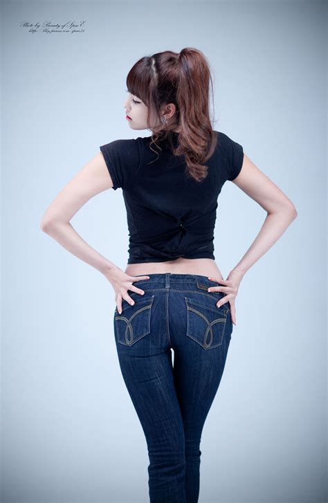 Sexy Hot In Jeans Lee Eun Hye á„‹áµá„‹á³á†á„á¨ Bila Aku Menjadi