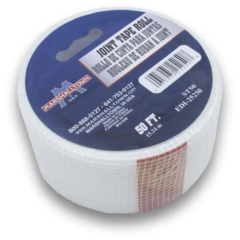 Marshalltown 2 In X 50 Ft Mesh Construction Self Adhesive Joint Tape