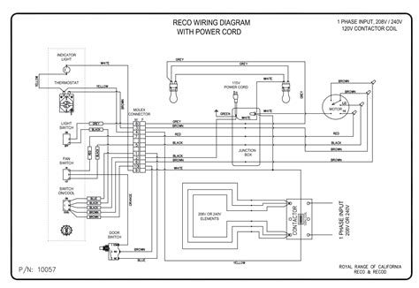 They show a typical single. Wiring Diagrams - Royal Range of California