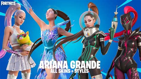 All Ariana Grande Skins Styles Back Blings Gliders Pickaxes 2023