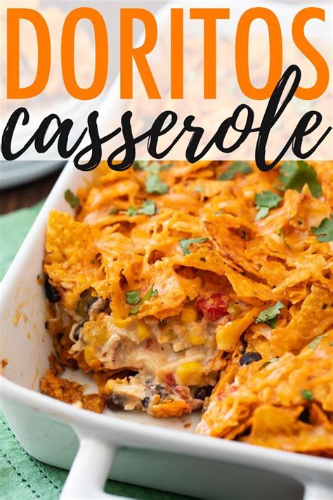 Jun 12, 2019 · how to make dorito chicken caserole: Doritos Chicken Casserole | Recipe in 2020 | Chicken ...