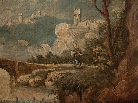 Landscape Painting Entourage Of Marco Ricci For Sale At 1stdibs