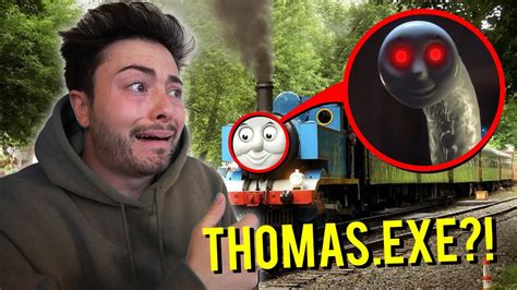 When You See Thomas The Trainexe At These Abandoned Railroad Tracks