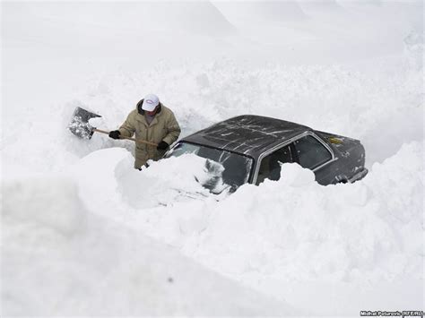 Bosnia: Record Snowfall - 100 Villages Cut Off - State Of ...
