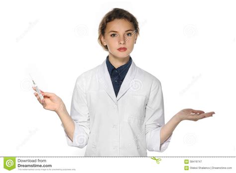 Medical Doctor Throws Up Her Hands Stock Image Image Of Care