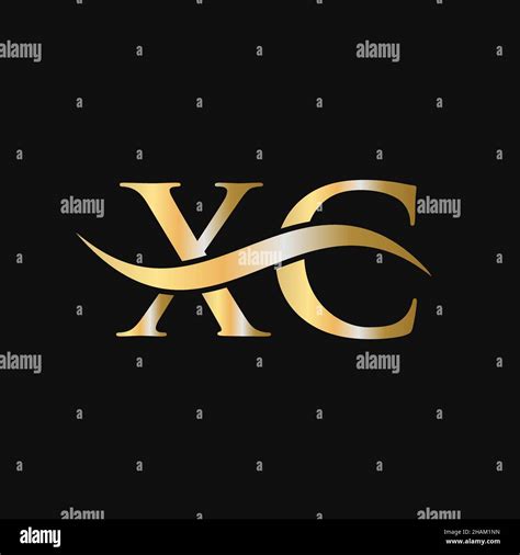 Letter Xc Logo Design Template Xc X C Letter Logo Modern Flat