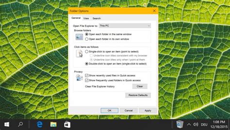 How To Open File Explorer Folder Options In Windows 10 Winbuzzer