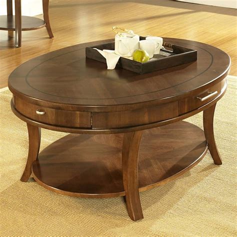 A modern farmhouse look for your living room, den, or family room is not far out of reach with this coffee table from the cottage road collection. Best 30+ of Round Coffee Tables With Drawers