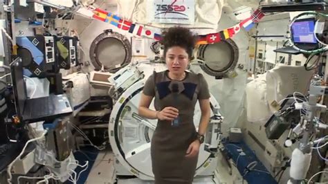 Watch How Astronaut Jessica Meir The Only Woman In Space Now Celebrated International Womens
