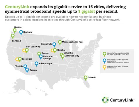CenturyLink brings gigabit broadband to Seattle, Denver, Twin Cities