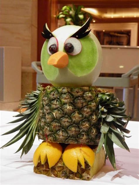 Fruit And Vegetable Carving Food Carving Food Sculpture