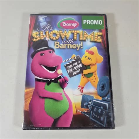 Barney Its Showtime With Barney Dvd Promo New Sealed 955 Picclick