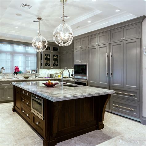 22+ Grey Kitchen Cabinets Designs, Decorating Ideas | Design Trends