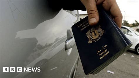 Germany Seizes Fake Syrian Passports In Asylum Inquiry Bbc News