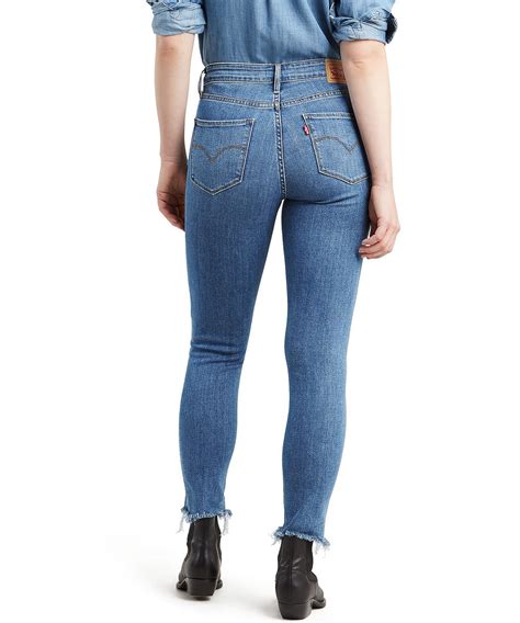 Levis Womens 721 High Rise Skinny Ankle Jeans Culture Corner — Dave