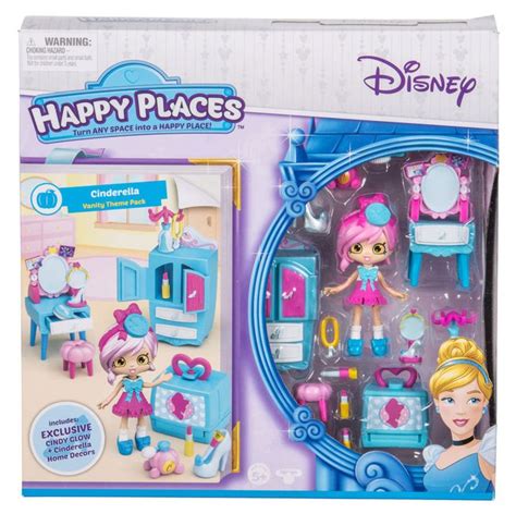 Disney Princess Happy Places Vanity Theme Pack Cinderella Shopkins