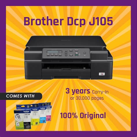 The release date of the drivers: Brother Dcp J105 Printer All In One - Monaliza
