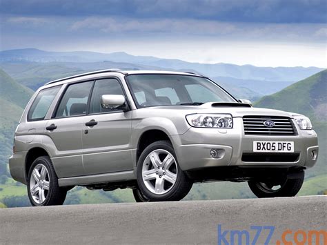 Subaru Forester 2006 Estética y mecánica actualizadas km77 com