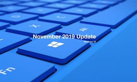 Requisitos De Windows 10 November 2019 Update