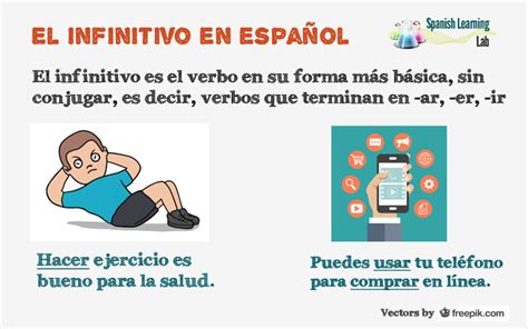 When To Use The Infinitive In Spanish Sentences And Exercises