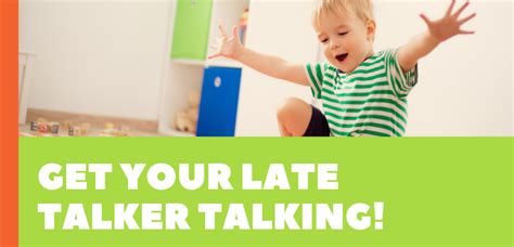 Get Your Late Talker Talking Activity Tailor