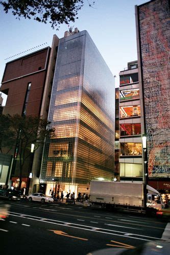 Japan Tokyo Maison Hermes Building By Renzo Piano In Ginza Solid