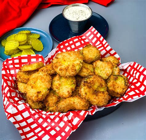 Air Fryer Crunchy Fried Pickles Free Recipe Network