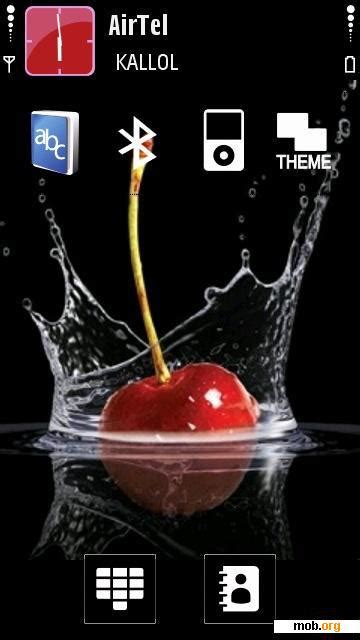 Download Free Cherry Theme For Symbian Os 94 S60 5th Edition