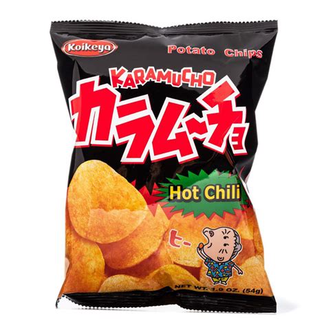 Koikeya Spicy Hot Chili Flavor Potato Chips 65g Snackmoon