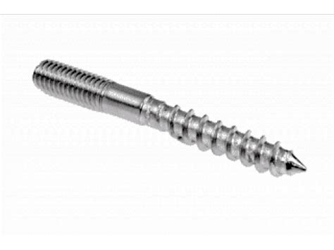 Double Threaded Screw M8 8mm G316 Stainless Steel Trade Packs Low