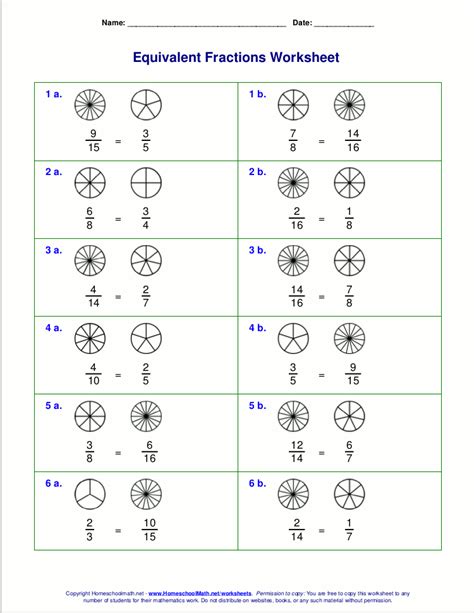 4th Grade Fraction Worksheets With Answers Tutorial Worksheet