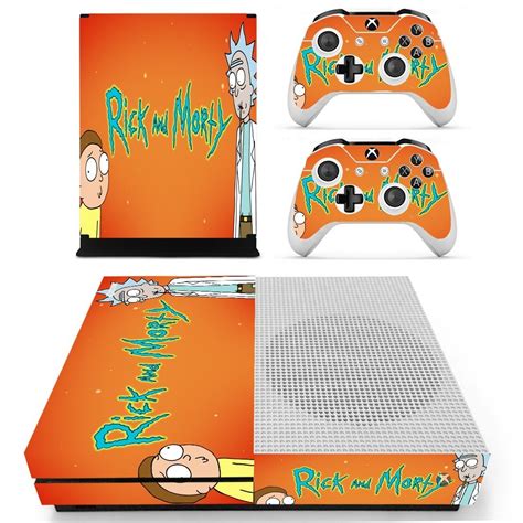 Rick And Morty Decal Skin Sticker For Xbox One S Console And Controllers