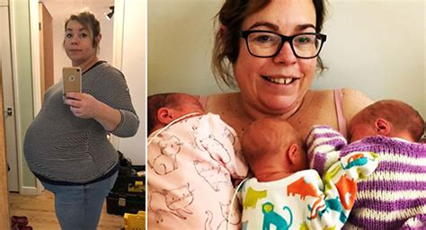 Woman Gives Birth To Twins And Ivf Baby At The Same Time Baby And Mom