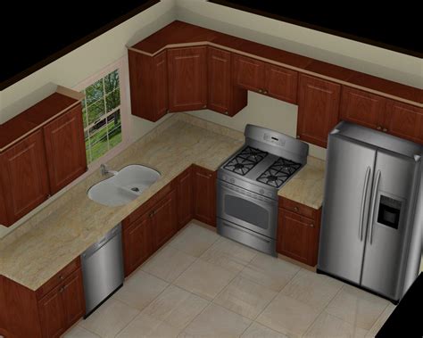 Dozens of kitchen design examples make you instantly creative. 3D Kitchen Model Design.