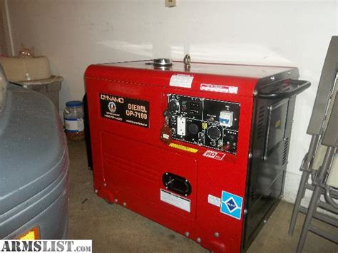 Used Diesel Generators 6500 Watts