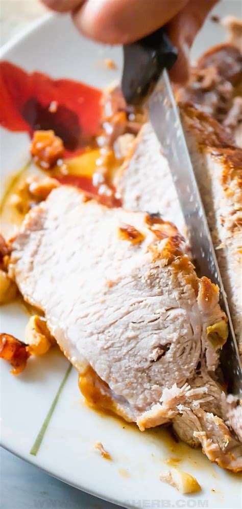 I had a huge amount of pork roast to cook so i pulled out all three of my slow cookers! How to Cook a Boneless Pork Loin Roast - Oven roasted pork ...