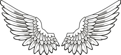 Angel Wings Vector Clipart Best