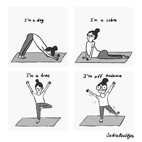 20 Funny Comics About Yoga That Are So On Point Doyouyoga Yoga Meme