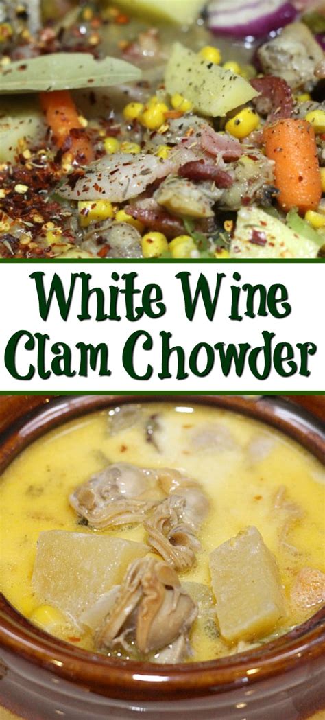 White Wine Crock Pot Clam Chowder Recipe That Guy Who Grills