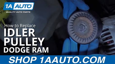 How To Replace Idler Pulleys 2004 08 Dodge Ram 1a Auto