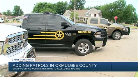 Okmulgee County Deputies Increasing Patrol To Combat Crime Trends