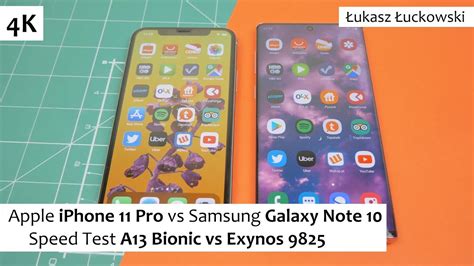 Apple's a13 soc is the newest iteration in the company's silicon design efforts. Apple iPhone 11 Pro vs Samsung Galaxy S10 | Speed Test ...