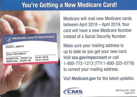 Youre Getting A New Medicare Card Edward King House Senior Center